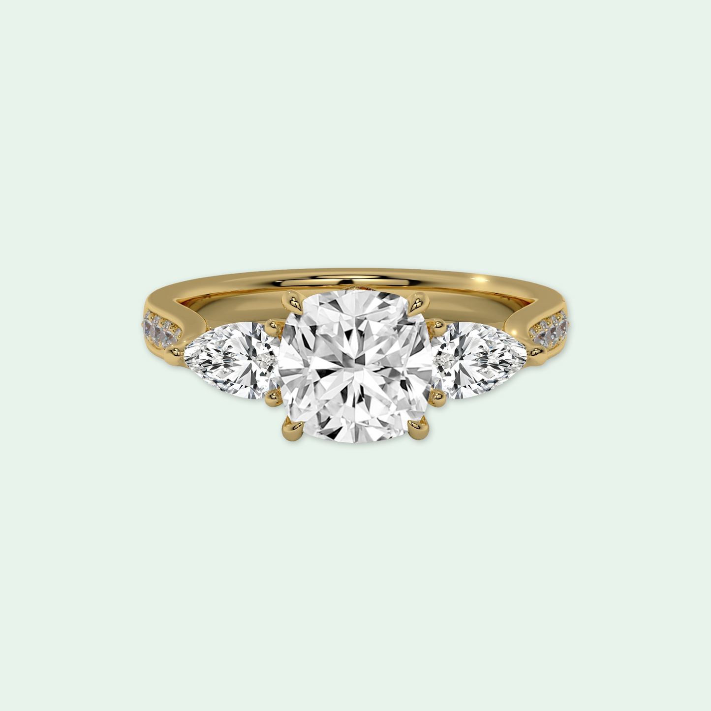SWAN CUSHION CUT