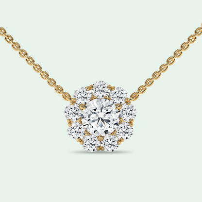 Solest Necklace Yellow Gold - Front