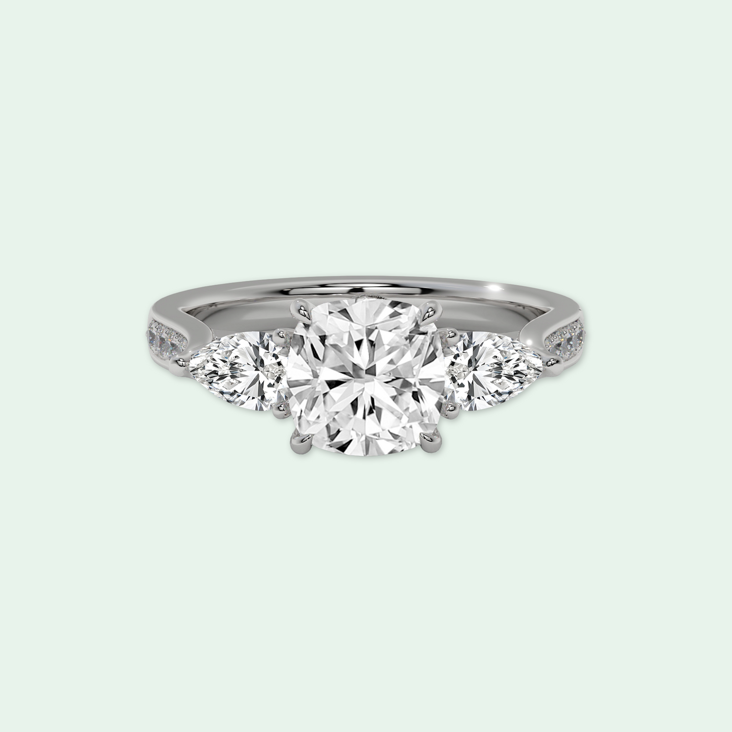 SWAN CUSHION CUT
