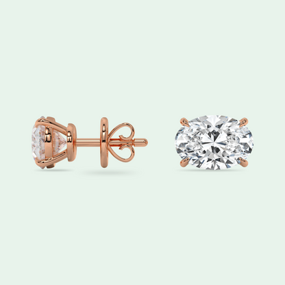 CLASSIC OVAL STUD
