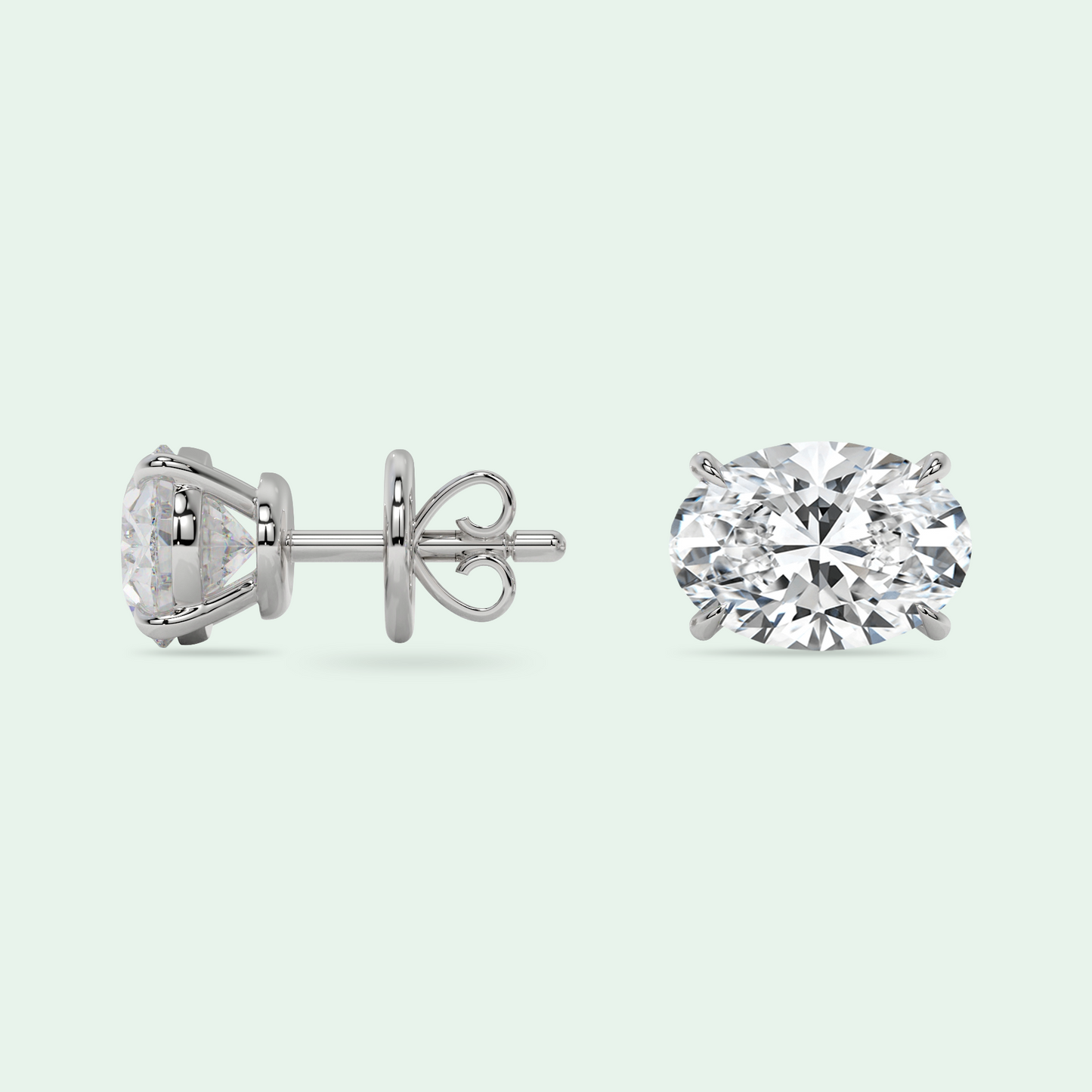 CLASSIC OVAL STUD